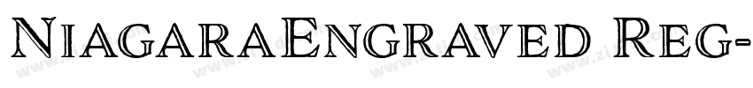 NiagaraEngraved Reg字体转换